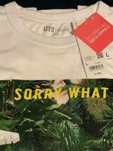 新品即決！★Lサイズ★セレブレイティング★ソフィア・コッポラ★SORRY WHAT グラフィックTシャツ★ユニクロ★_画像2