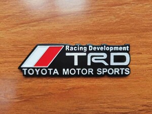 ◆新品◆トヨタ TRD◆TOYOTA MOTOR SPORTS◆カーステッカー エンブレム プレート フェンダーバッジ シール◆強粘着力◆