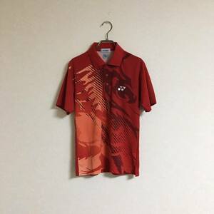 YONEX ヨネックス メンズ ボタンシャツ 半袖ポロシャツ S メッシュ素材 ベリークール テニス バトミントン 日本製