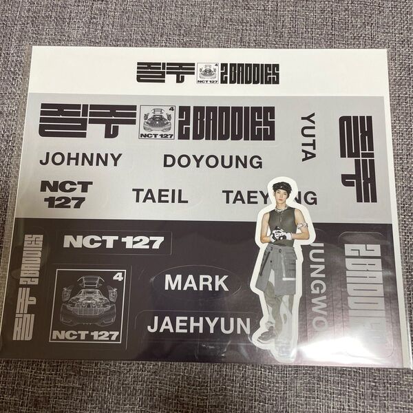 NCT127 2baddies 疾走 MD ラゲージステッカーセット ドヨン