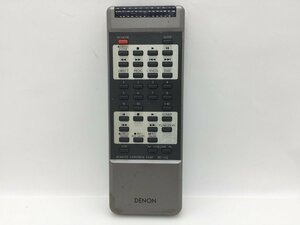 DENON　オーディオリモコン　RC-142　中古品F-1433