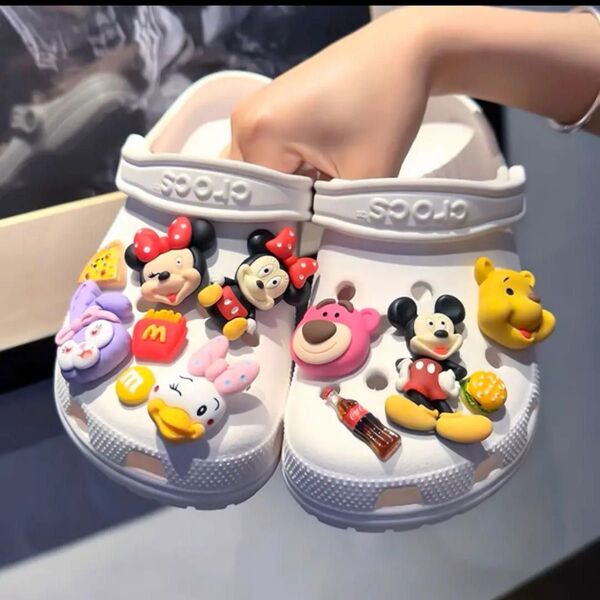 クロックス用ジビッツ セット(crocs靴含まれてない)④
