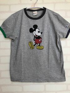 champion ミッキーTシャツリンガー 