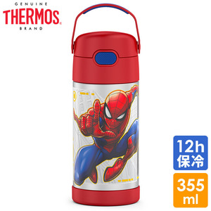 サーモス ステンレス ストロー 水筒 スパイダーマン ディズニー キャラクター THERMOS ステンレス水筒 350ml