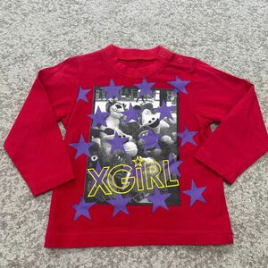 x-girl 長袖　Tシャツ　９０