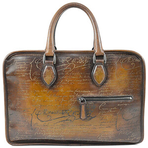  Berluti sklitokali graph .pa tea n leather briefcase Anne Jules Mini men's business bag BERLUTI UN JOUR