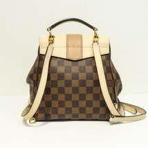 ルイヴィトン LOUIS VUITTON ダミエ クラプトン バックパック／リュックサック N42259 クレーム レザー 美品 [質イコー]_画像3