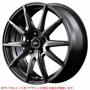 在庫要確認 会社宛 送料無料 MIDマルカサービス SCHNEIDER SLS 17×7J 100-5穴 +50 ハブ径67mm プリウス ラクティス NO,4560235000740