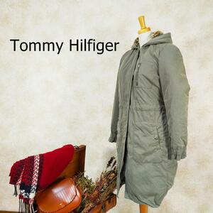  Tommy Hilfiger Mod's Coat хаки капот боа подкладка ....