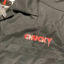 【Mサイズ】完売品 希少 新品 チャイルドプレイ2 チャッキー chucky シャツ 映画 80s レトロ トイストーリー ホラー good guys/usj_画像5