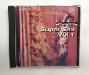 ROLAND SuperSax Vol.1 L-CDP-07 S750/S760/S770 correspondence library 