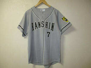  Hanshin Tigers now hill . with autograph uniform size FREE (3Fo is large 