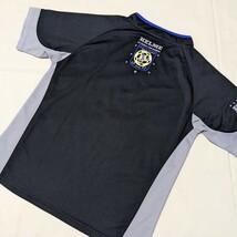 +AV18 KELME ケルメ メンズ S 半袖 Tシャツ カットソー 黒 スポーツ ウェア サッカー トレーニング_画像2