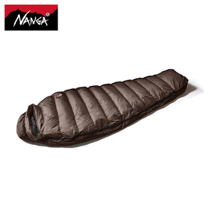 10%off down sleeping bag [nanga naan ga/AURORA light 350DX( Aurora light 350DX)/ regular height / Brown ]mtr