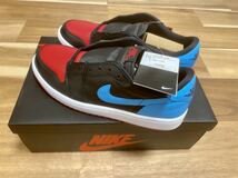 W28.5㎝ Nike WMNS Air Jordan 1 Retro Low OG NC to Chi WUS11.5 ナイキ エアジョーダン1 レトロ ロー OG ノースカロライナ トゥ シカゴ_画像2