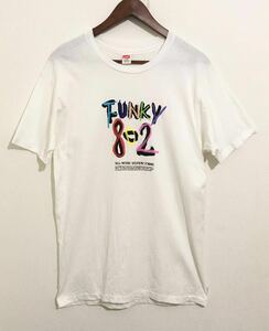 【未使用】USA製 80年代 FM802 プリントTシャツ FUNKY 802 ヴィンテージ ヘインズ サイズ L ワンウォッシュ