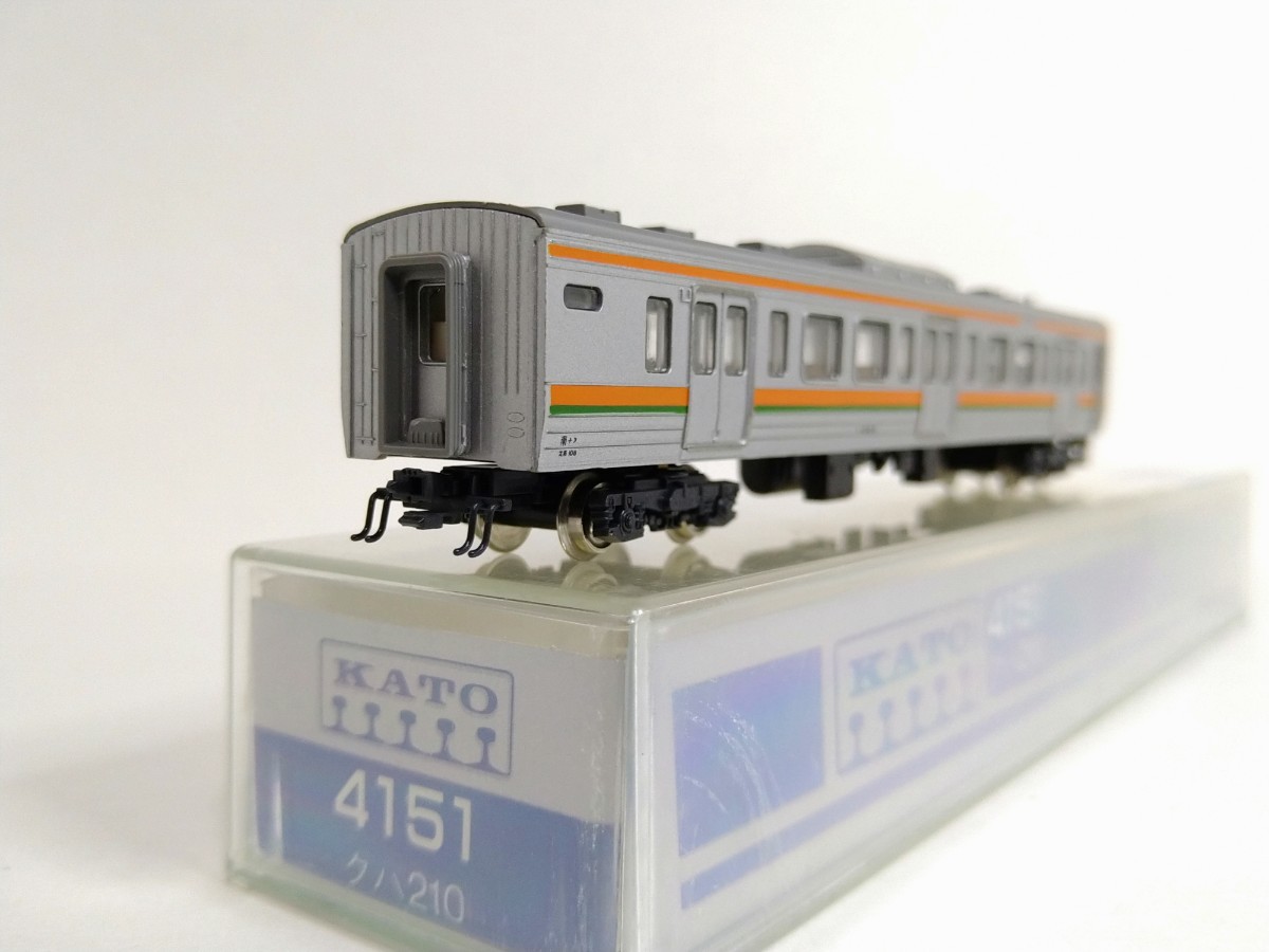 13) KATO 4151 クハ210-5 1両211系直流近郊形電車旧室内灯装着ライト