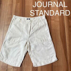 JOURNAL STANDARD ジャーナルスタンダード ショートパンツ ハーフパンツ ショーツ 綿麻 サイズ38 玉mc1953