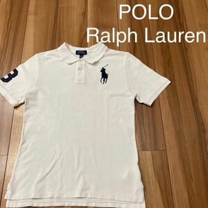 POLO RALPH LAUREN ポロ ラルフローレン ポロシャツ 半袖 ビッグポニーロゴ ユース サイズL M相当 玉mc1955