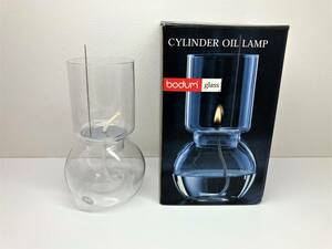 bodum glass CYLINDER OIL LAMP ボダム オイルランプ　コペンハーゲン 