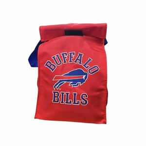 90s deadstock BUFFALO BILLS ランチパック　お弁当袋　レア　アメリカ雑貨　NFL アメフトランチバッグ