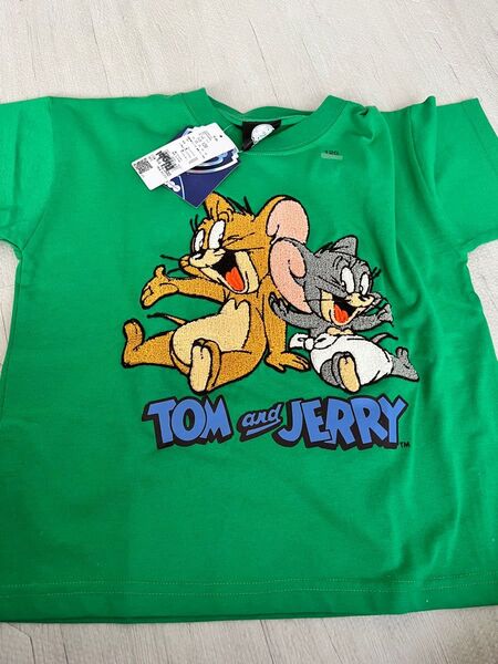 タグ付き Tシャツ トムアンドジェリー