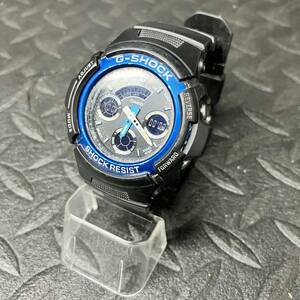 H CASIO カシオ G-SHOCK AW-591 アナデジ 中古即決！