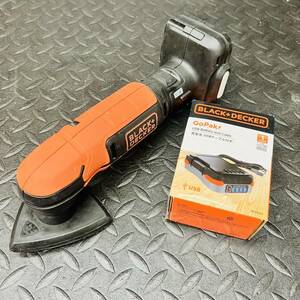 H BLACK＋DECKER GoPak 中古のコードレス サンダーと未使用の10.8Vバッテリーのセット！