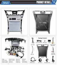 レクサス　Lexus LS　2006-2016　12.1インチ　テスラスタイルアンドロイドナビ　android アンドロイド9_画像5