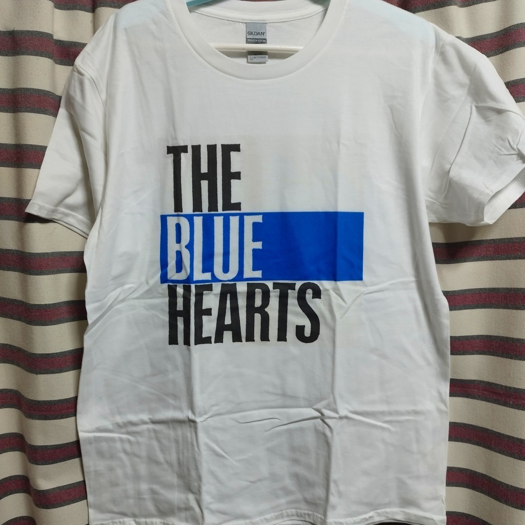 長袖 レア ブルーハーツ Ｔシャツ THE BLUE HEARTS 凸凹TOUR-