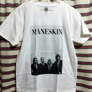 マネスキン Maneskin モーネスキン　BIGプリントTシャツ 　送料無料☆彡新品◆バンドTシャツ サマソニ サマーソニック