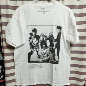 【送料無料/新品】SIGUE SIGUE SPUTNIK T-shirt ■ ジグジグスパトニック BIGプリントTシャツ★80's バンドT ロックT rock 布袋寅泰