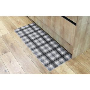 * over check BK kitchen mat ...45×120 mail order stylish pvc 120cm kitchen mat kitchen supplies check cat .. Star light sa