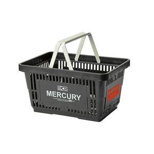 ★ MEMABABKブラック マーキュリー 雑貨 通販 かご バスケット 大きい 収納 ランドリー 買い物かご MERCURY 男前 買い物カゴ レトロ ショ