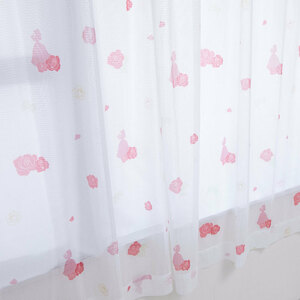 ☆ SB631D Bell/Pink ☆ 100x176cm ☆ персонаж кружевный занавес 2 -диск набор кружевные шторы 2 диски милые милые розовые Дисней