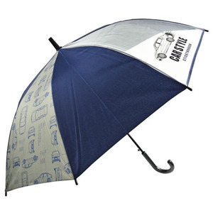 * машина / темно-синий * ATTAIN мужчина .ponji-1 koma POE 55cm зонт детский 55 Jump зонт длинный зонт зонт ученик начальной школы Kids ребенок ... ребенок мужчина 