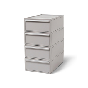 * all gray * like-it closet system set S 4 piece collection storage case drawer closet system S 4 piece collection Like ito