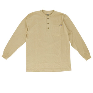 ☆ DS.デザートサンド ☆ XLサイズ ☆ Dickies ディッキーズ Long Sleeve Henley Shirt WL451 ディッキーズ Dickies tシャツ WL451 メンズ