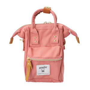 * PI. pink * anello CROSS BOTTLE ATS0767a Nero Mini shoulder anello ATS0767 Mini shoulder bag shoulder bag 