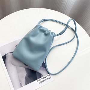* blue * smartphone pouch Mini shoulder bag kmini1214 smartphone pouch shoulder bag lady's smartphone shoulder bag 