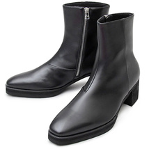 ☆ BLACK ☆ Sサイズ(25.0-25.5cm) ☆ glabella Side Zip Heel Up Boots グラベラ ブーツ メンズ glabella GLBB-190 ブランド_画像1