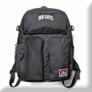 ☆ BLACK/GREEN ☆ BEN DAVIS ベンデイビス W-MESH DAYPACK ベンデイビス リュック BEN DAVIS BDW-8238 リュックサック バックパック