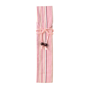 * stripe pink *... middle sack attaching chopsticks sack chopsticks sack cloth ... chopsticks inserting made in Japan chopsticks sack lady's men's .. present goods stylish isida