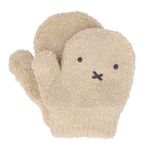 * Miffy becomes ../ beige * Kids mitten character gloves Kids character man girl mitten lovely stylish 