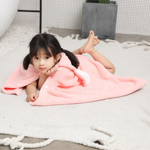 * light pink * Kids bath towel lybathto1 bath towel Kids bathrobe blanket poncho blanket mantle bath finished 