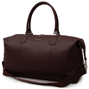 ☆ DARKBROWN ☆ REGiSTA Saffiano Boston Bag ボストンバッグ メンズ ブランド 大容量 旅行 帰省 1泊 2泊 3泊 A3 ビジネス