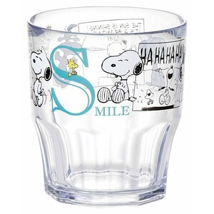 * green * character pra cup 300ml Snoopy glass pra glass clear pra cup tumbler 300ml cup Peanuts tableware 