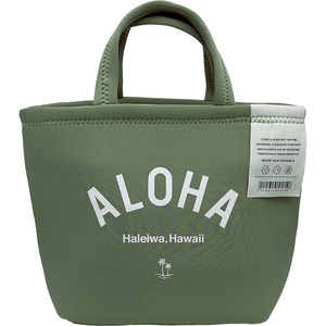 ☆ カーキ ☆ HALEIWA ネオプレン 保冷トートバッグ ハレイワ トートバッグ HALEIWA HLBG-2205 保冷 トートバック ネオプレン