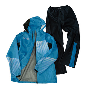 * blue * 3L size * RAIN STORM ACTIVE rainwear RSA-08 rainwear top and bottom rainsuit men's lady's 