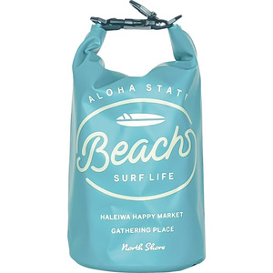 ☆ BEACH/BLUE ☆ ウォータープルーフバッグ 3L ビーチバッグ 大人 プールバッグ 3L ウォーターバッグ レディース